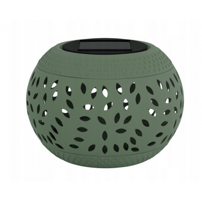 Lampa solarna na taras lampion LED HERBI LED 0,2W zielona WW IDEUS (04731)